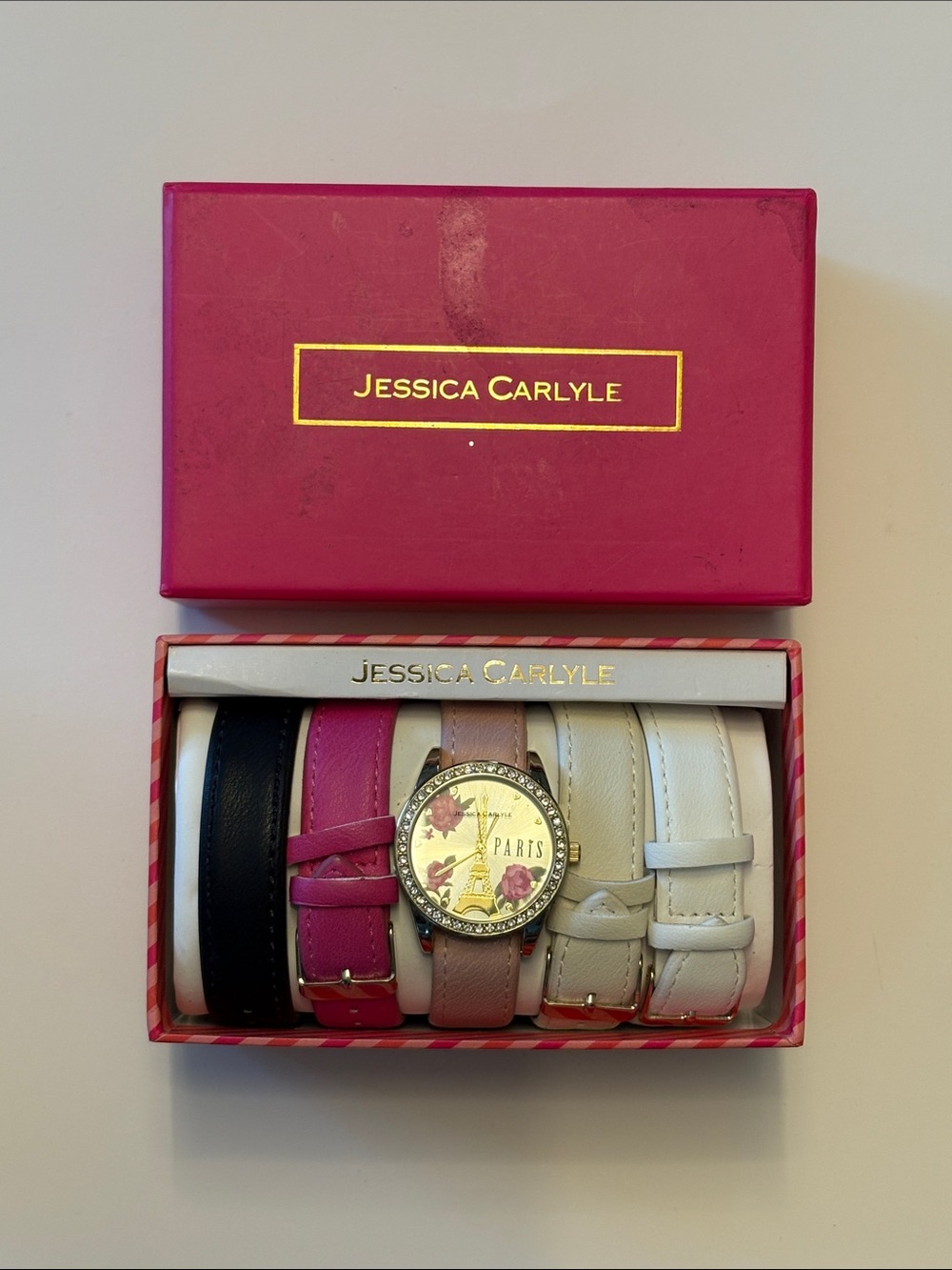 Jessica Carlyle “Eiffel Tower” 5 Band Watch Sets